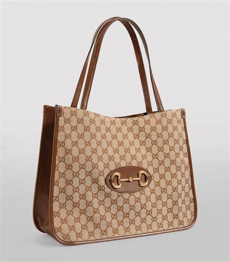 gucci horsebit coated-canvas tote|Gucci Horsebit 1955 small bag.